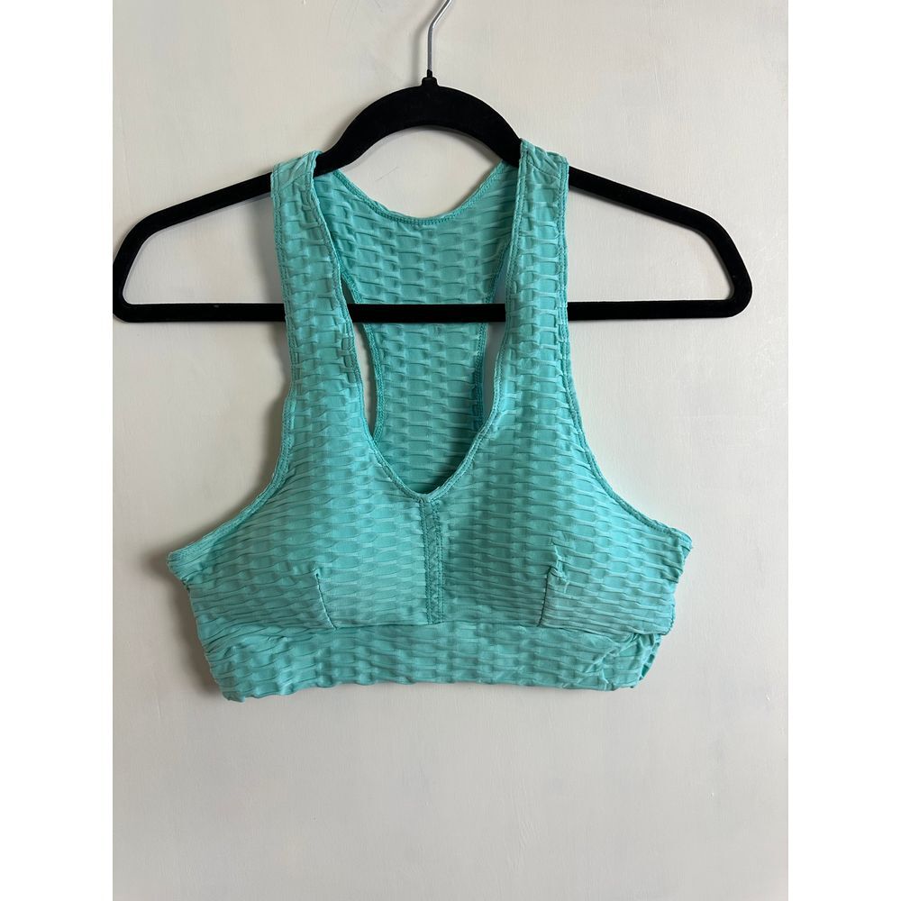 NB Women's Sports Bra Teal‎ Blue Medium